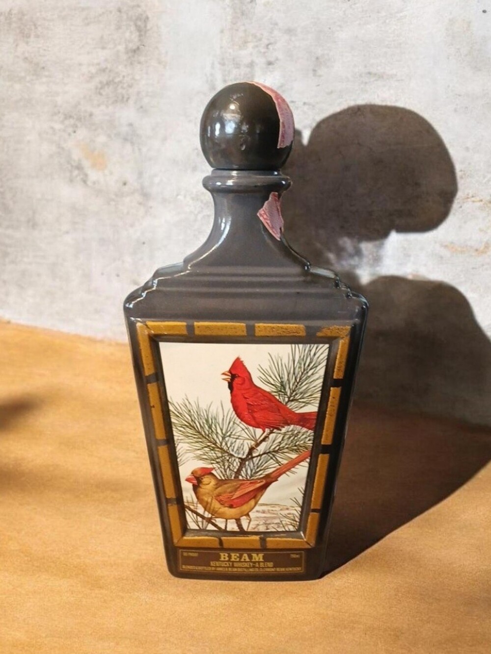 👔 Beam Cardinal Decorative Decanter - Empty